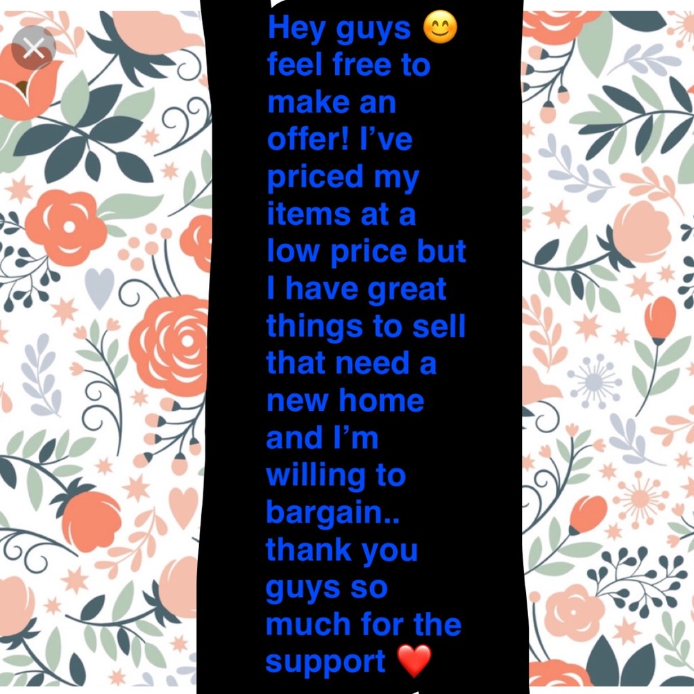 Bargain with me!